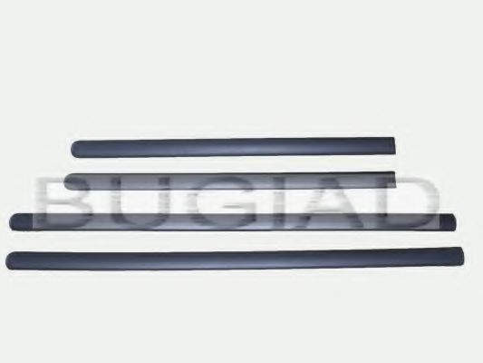 BUGIAD Διακοσμητική / προστατευτική λωρίδα, πόρτα BSP20588 BUGIAD Φάσα πόρτας DAIHATSU BSP20588