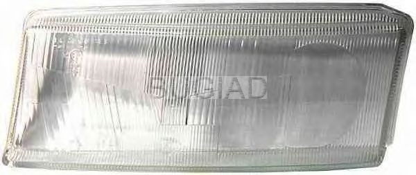 BUGIAD Strålkastarglas BSP23563 BSP23563 BUGIAD lyktglas huvudstrålkastare VW LT