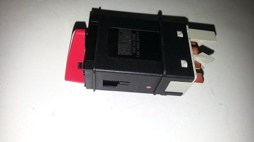 BUGIAD Interrupteur de signal de détresse BSP24061 Volkswagen TRANSPORTER Bouton feux de détresse BUGIAD BSP24061