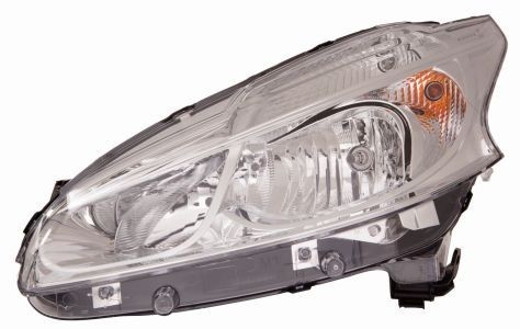 Projecteur principal ABAKUS 550-1154L-LD-EM ABAKUS 550-1154L-LD-EM Bloc optique PEUGEOT 208 2019