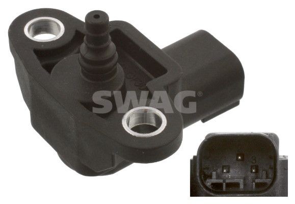 SWAG Sensor, vuldruk 10 93 8494 10 93 8494 Turbodruksensor VOLVO V40 Hatchback SWAG