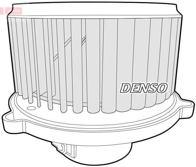 DENSO Kupéfläkt DEA43004 DEA43004 DENSO hyttfläkt KIA CERATO