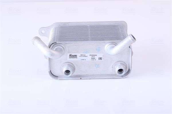 NISSENS Oliekoeler, automatische transmissie 90722 prijs Oliekoeler automatische transmissie Volkswagen 3A2, 35I 90722 NISSENS