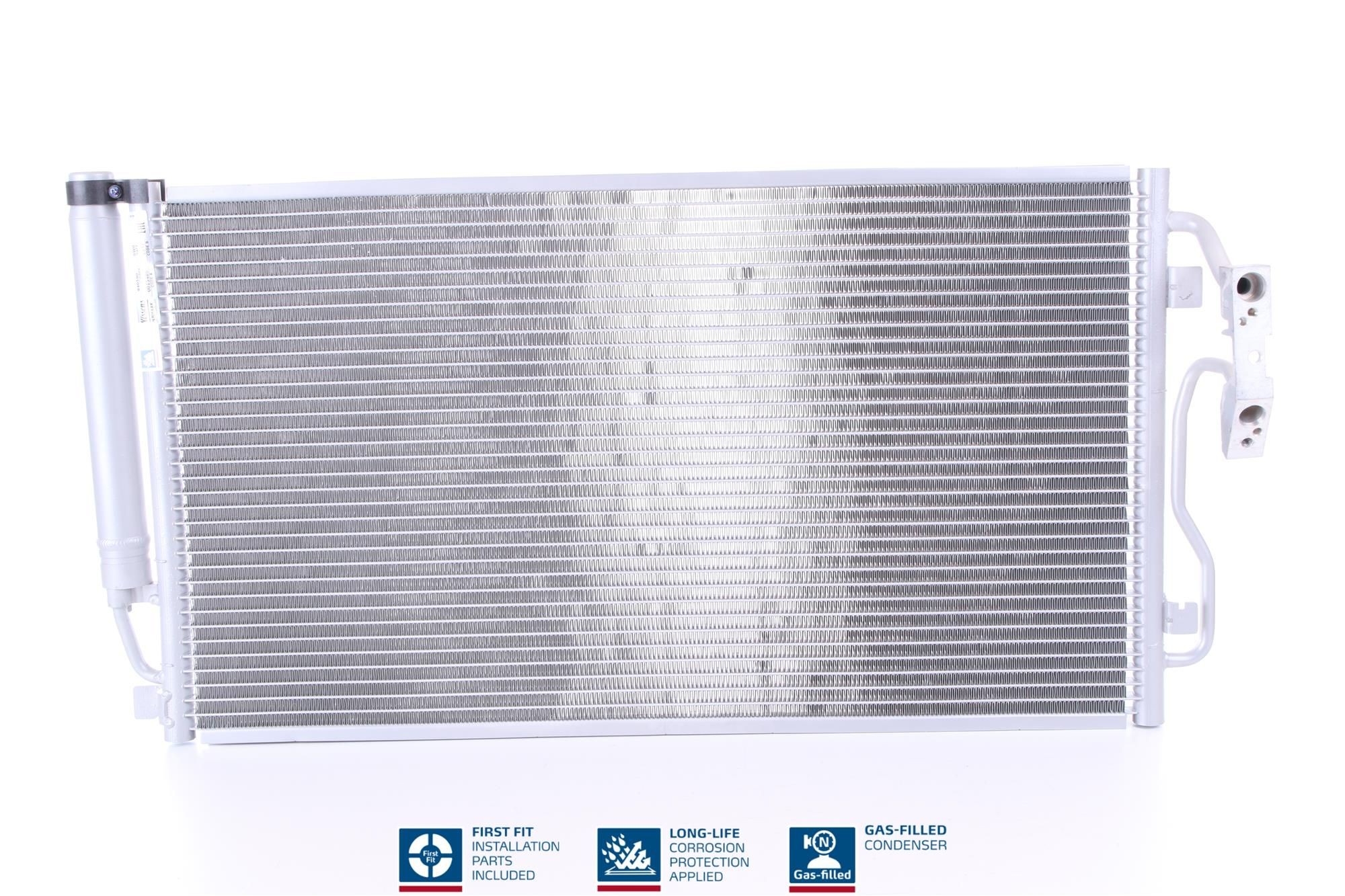 NISSENS Kondensator, klimaanlegg 940590 NISSENS 940590 originale Radiator AC SEAT IBIZA pris