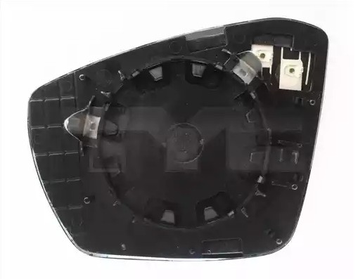 TYC Mirror Glass, outside mirror 332-0061-1 Skoda 5E3 Offside wing mirror 332-0061-1 TYC