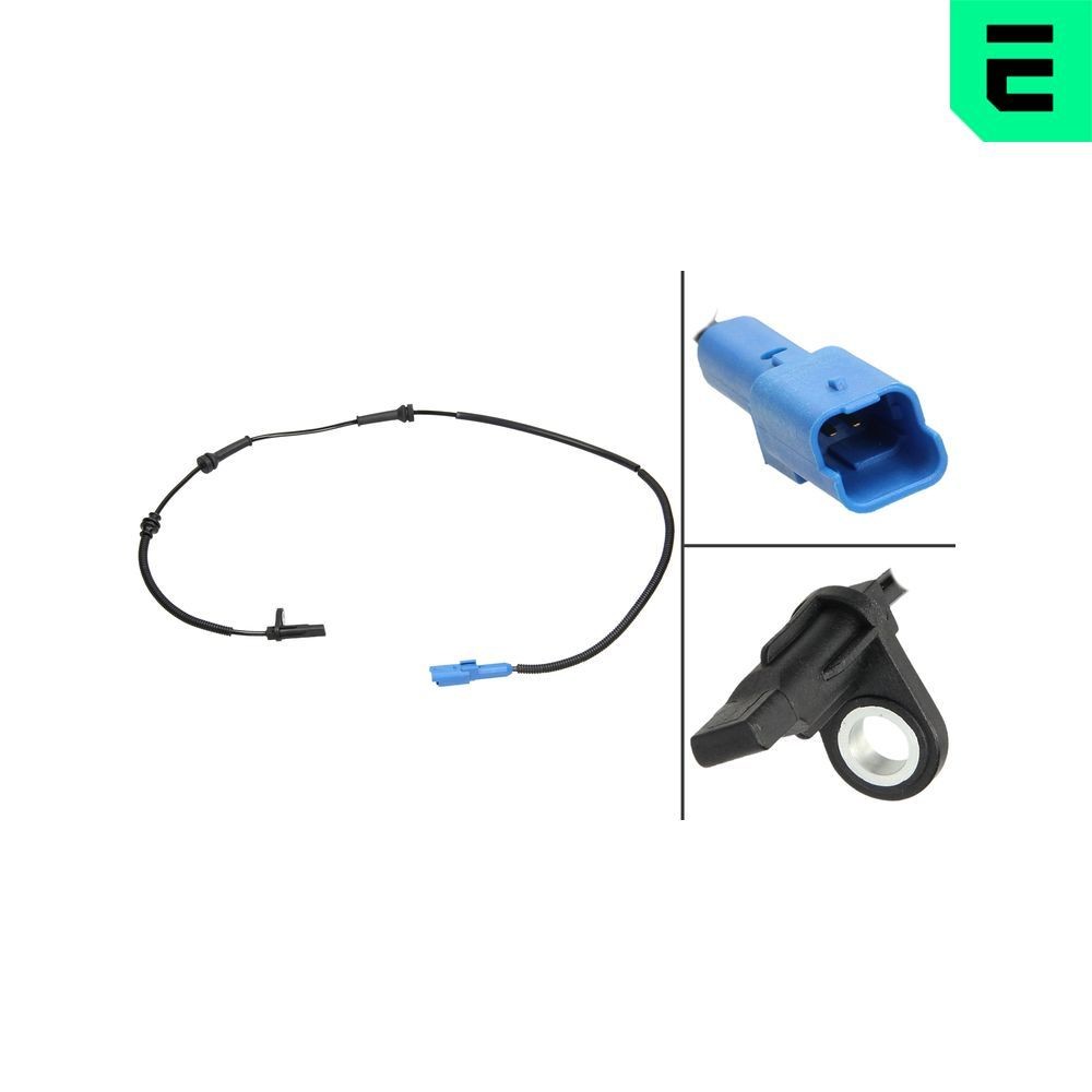 OPTIMAL ABS-givare 06-S549 Byta ABS-givare Peugeot Bipper Skåpbil kostnad OPTIMAL 06-S549