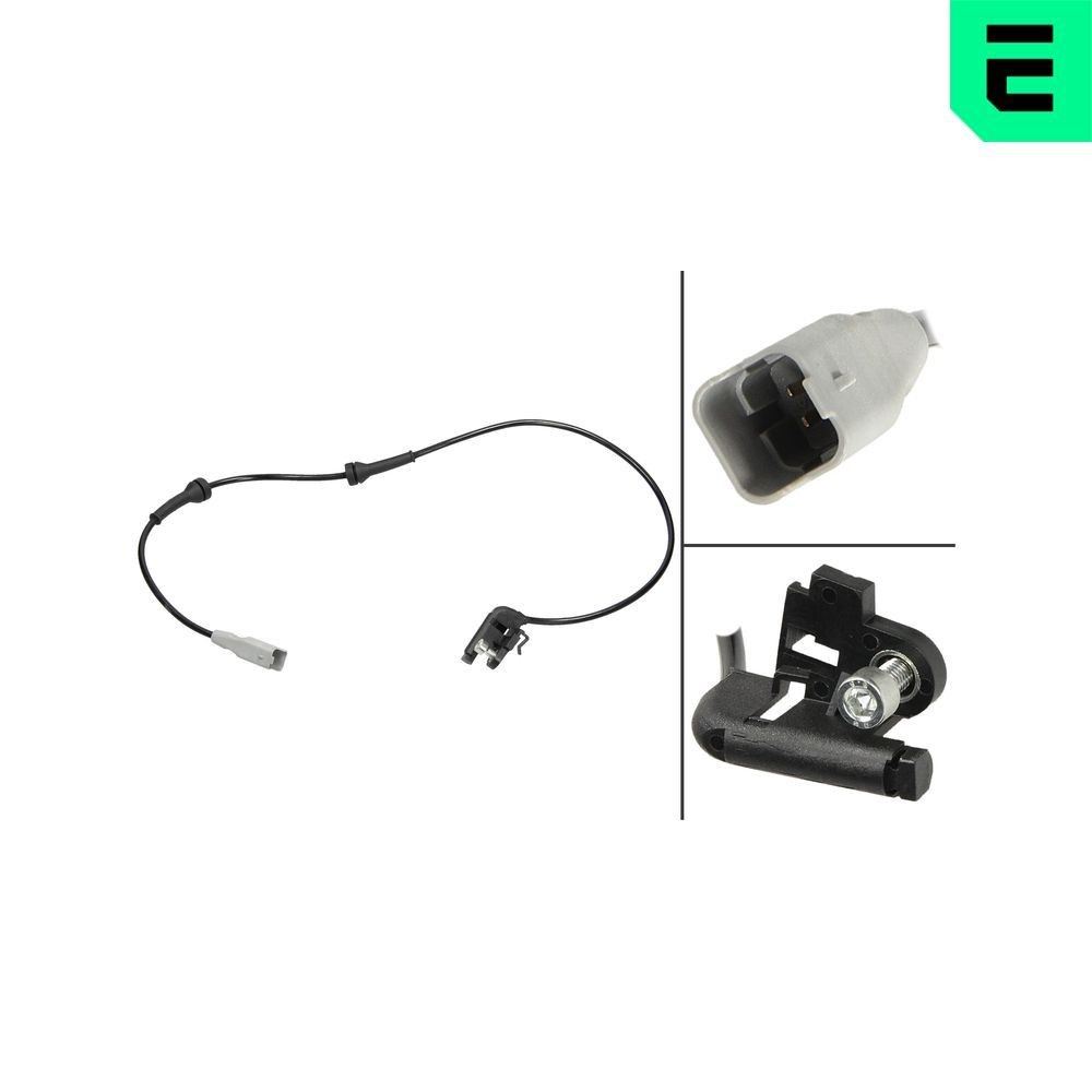 OPTIMAL Sensore ABS 06-S662 06-S662 costo Sensore abs CITROËN C-ELYSEE OPTIMAL