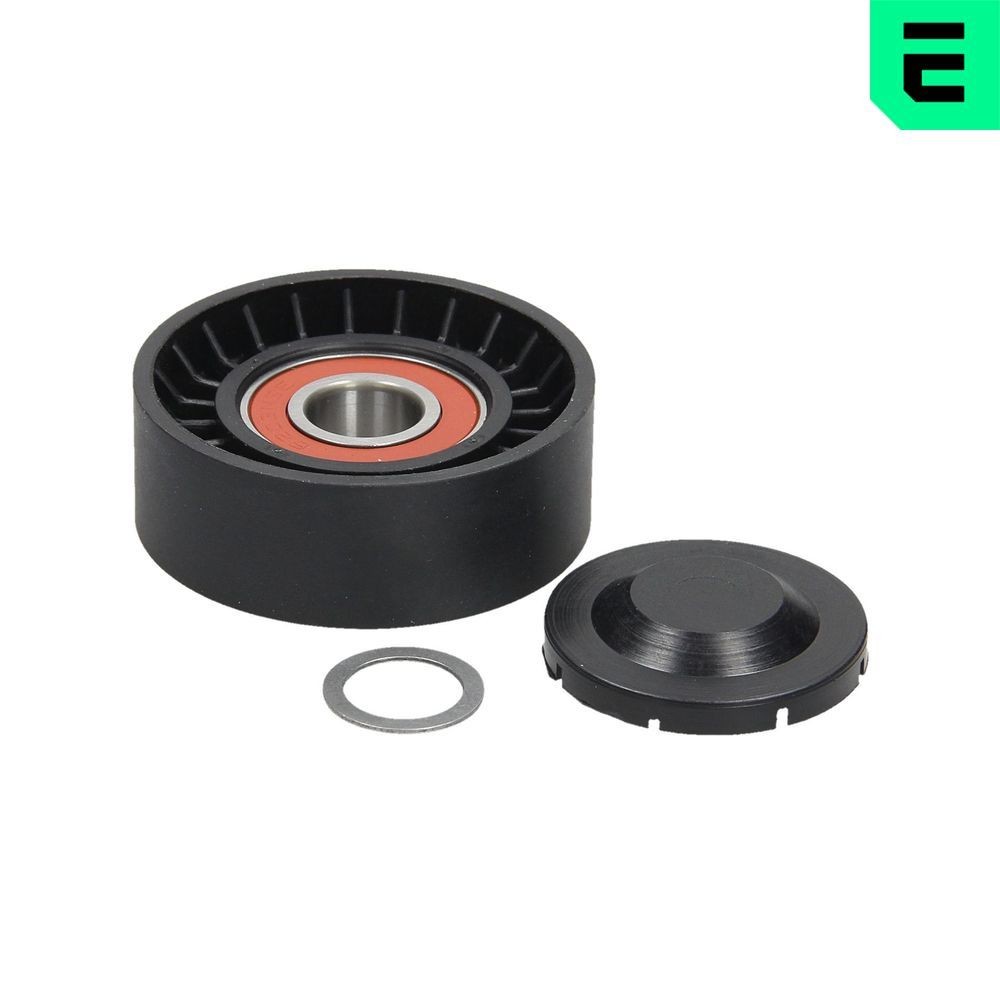 OPTIMAL Polia de desvio / de guia, correia trapezoidal estriada 0-N2402S OPTIMAL 0-N2402S Polia de desvio Smart Roadster Cabrio originais preço