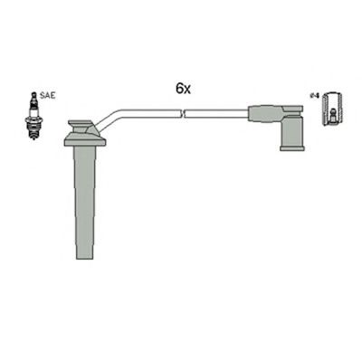 HITACHI Kit cavi candele 134372 HITACHI 134372 Cavi candele Ford Mondeo BFP prezzo