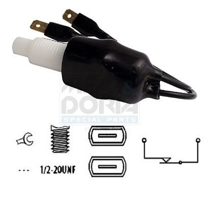 Stoplyskontakt MEAT & DORIA 35009 MEAT & DORIA 35009 Stoplyskontakt LAND ROVER DEFENDER 2004