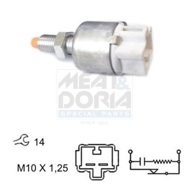 MEAT & DORIA Spínač brzdových svetiel 35016 MEAT & DORIA 35016 Spínač brzdových svetiel Toyota Avensis Verso M2 originálne cena
