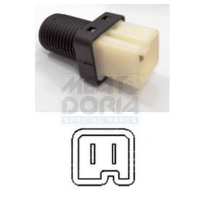 MEAT & DORIA Interruptor de luz de stop 35017 MEAT & DORIA Interruptor de travão IVECO 35017