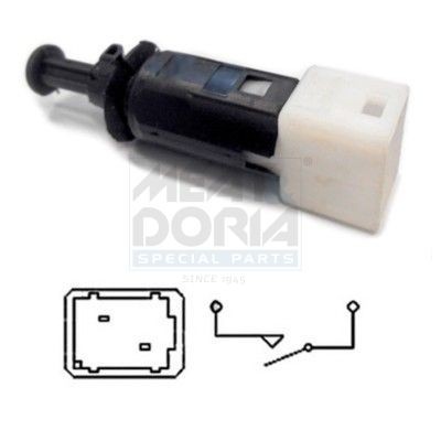 MEAT & DORIA Bromsljuskontakt 35034 35034 MEAT & DORIA bromsljuskontakt NISSAN X-TRAIL