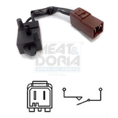 MEAT & DORIA Interruttore pedale freno 35077 35077 costo Interruttore pedale freno PEUGEOT 207 MEAT & DORIA