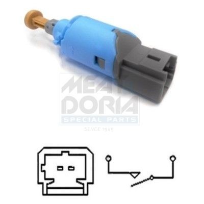 MEAT & DORIA Interruptor de luz de stop 35082 MEAT & DORIA 35082 Conector de pedal de travão Renault Latitude L70 baratos