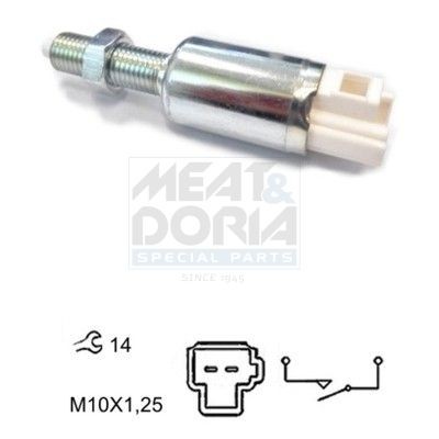 MEAT & DORIA Kupplungsschalter (GRA) 35105 MEAT & DORIA 35105 Kupplungspedalschalter Toyota Auris e18 Kosten