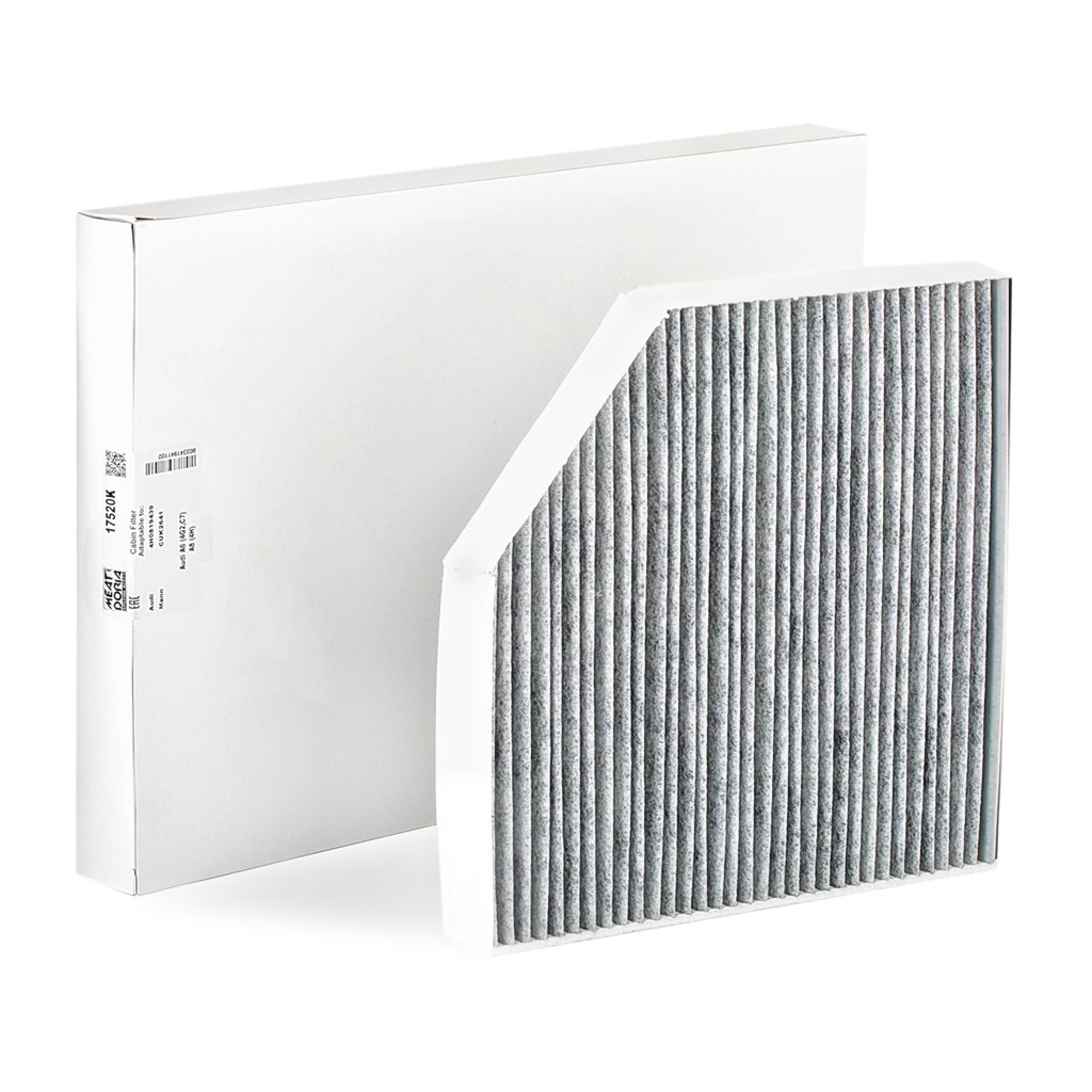 MEAT & DORIA Kupéfilter 17520K AUDI friskluftsfilter MEAT & DORIA 17520K