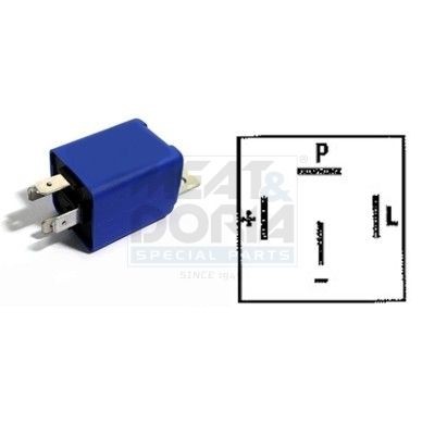 MEAT & DORIA Prerużovač smerových svetiel 7242006 7242006 Prerušovač smerových svetiel MEAT & DORIA CITROЁN XSARA