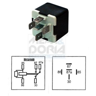 MEAT & DORIA Relais 73233307 73233307 Multifunctioneel relais PEUGEOT 307 MEAT & DORIA