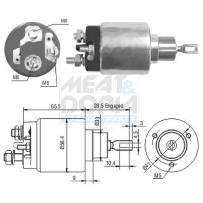MEAT & DORIA Startrelais 46072 MEAT & DORIA 46072 Startrelais Opel Astra F originele prijs
