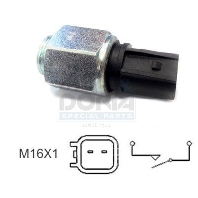 MEAT & DORIA Reverse light switch 36047 36047 MEAT & DORIA reverse light switch for HONDA JAZZ