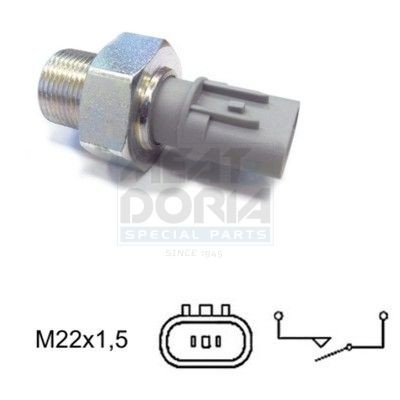 MEAT & DORIA Lüliti, tagurdustuli 36072 Lüliti tagurdustuli Hyundai MC 36072 MEAT & DORIA