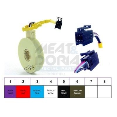 MEAT & DORIA Sensor do ângulo da direcção 93051 Sensor do ângulo da direcção MEAT & DORIA Fiat SEICENTO 93051