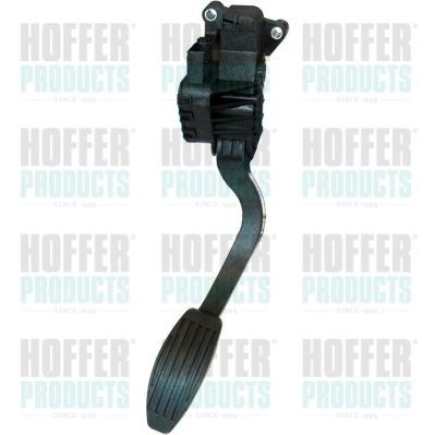 Akceleračný pedál - sada HOFFER 7513514 HOFFER 7513514: Plynový pedál Lancia YPSILON 2022