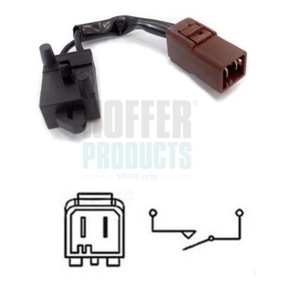 HOFFER Brake Light Switch 3500077 PEUGEOT 106 HOFFER brake light switch 3500077