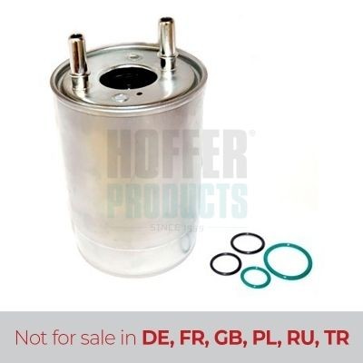 HOFFER Bränslefilter 4981 4981 HOFFER dieselfilter RENAULT MEGANE