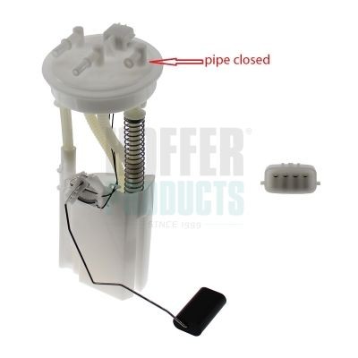 Sensor, drivstoff nivå HOFFER 7409322 HOFFER 7409322 Drivstofftilførselsenhet NISSAN QASHQAI 2009