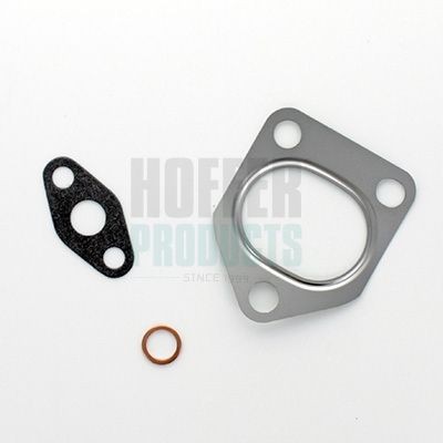 HOFFER Turbocharger, montageset 6500715 BMW 3-serie Turbocharger montageset HOFFER 6500715