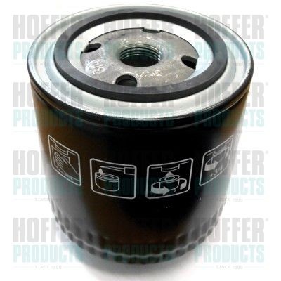 HOFFER Filtro olio 15422/9 15422/9 costo Filtro olio HOFFER SKODA FAVORIT