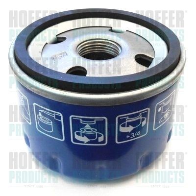 HOFFER Oljefilter 15518/3 DACIA oljefilter HOFFER 15518/3