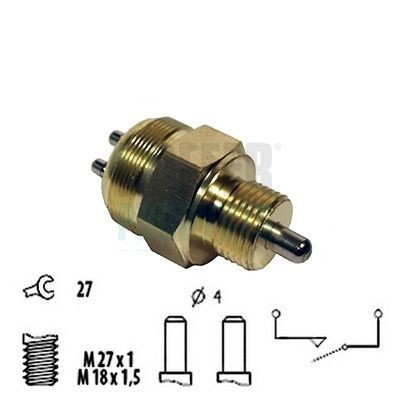 HOFFER Interruttore, Luce di retromarcia 3600028 HOFFER 3600028 Interruttore luce di retromarcia Mercedes Sprinter 4t prezzo