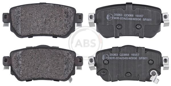 A.B.S. Bremžu kluči 35063 A.B.S. 35063 Bremžu kluči Renault KADJAR orģinālās