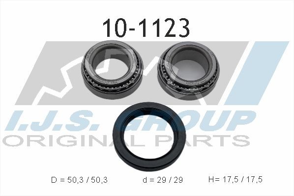 IJS GROUP Σετ ρουλεμάν τροχών 10-1123 Μουαγιέ τροχού IJS GROUP TRANSIT CONNECT 10-1123 φθηνά