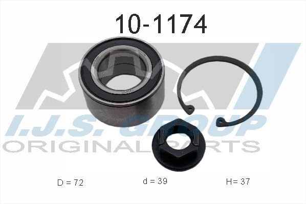 IJS GROUP Wiellagerset 10-1174 10-1174 Wiellager IJS GROUP FORD TRANSIT