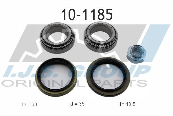 IJS GROUP Kit de rolamento de roda 10-1185 IJS GROUP 10-1185 Kit rolamento roda Ford Fiesta Mk2 preço