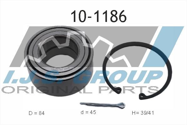 IJS GROUP Kit de roulement de roue 10-1186 10-1186 Moyeux de roue HYUNDAI ATOS IJS GROUP