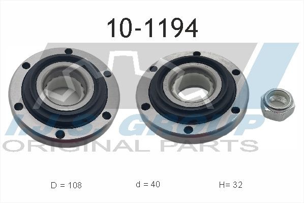 IJS GROUP Hjullagersats 10-1194 10-1194 IJS GROUP hjullagret SKODA FAVORIT