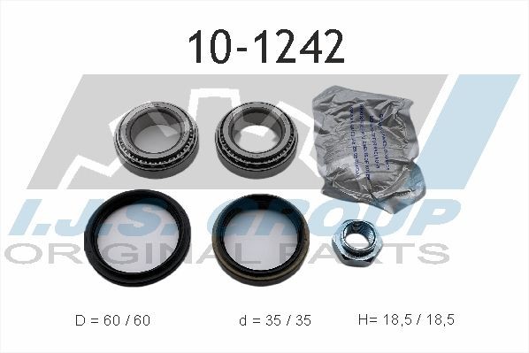 IJS GROUP Lożisko kolesa - opravná sada 10-1242 IJS GROUP 10-1242 Ložisko kolesa Escort Express III cena