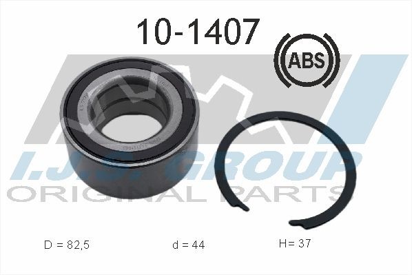 IJS GROUP Hjullagersats 10-1407 10-1407 Hjullager IJS GROUP PEUGEOT BOXER