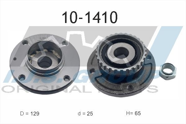 IJS GROUP Hjullagersats 10-1410 10-1410 IJS GROUP bakhjulslager Peugeot BOXER