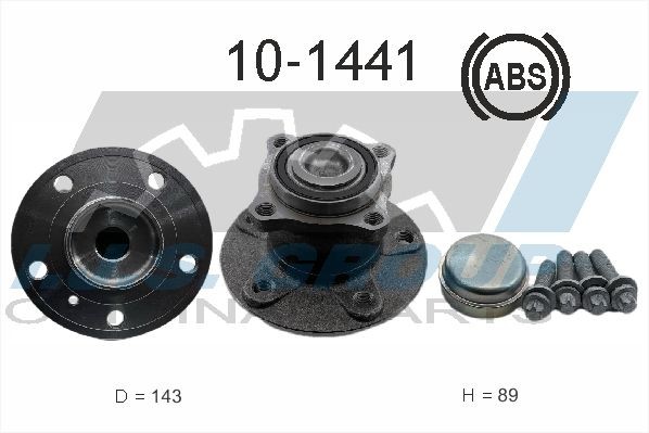 IJS GROUP Hjullager 10-1441 10-1441 Hjulnav IJS GROUP MERCEDES-BENZ VITO