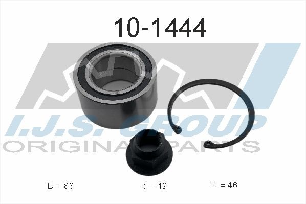 IJS GROUP Kit de roulement de roue 10-1444 IJS GROUP 10-1444 Jeu de roulements de roue Mercedes ML W163 pas cher