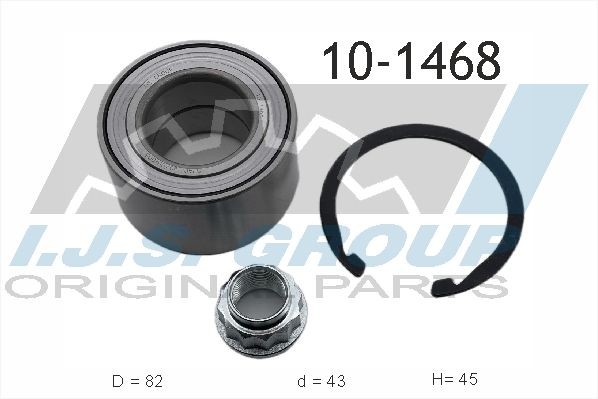 IJS GROUP Kit de roulement de roue 10-1468 IJS GROUP 10-1468 d'origine Moyeux de roue Camry III Break (_V1_) coût