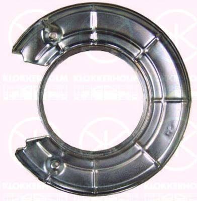 KLOKKERHOLM Chapa deflectora, disco de travão 5077879 KLOKKERHOLM 5077879 originais Chapa deflectora disco de travão KIA SORENTO preço
