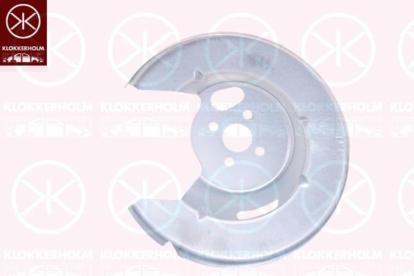 KLOKKERHOLM Έλασμα πιτσιλίσματος, δισκόπλακα 6037878 KLOKKERHOLM 6037878 Λαμαρινένιο προστατευτικό Hyundai ATOS γνήσια