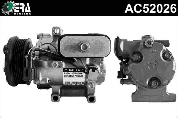 ERA Benelux AC-kompressor AC52026 AC52026 ERA Benelux ac-pump FORD FIESTA